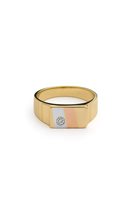 Ring Idee Preziose dal 1987 Man in Yellow Gold Zircone IP.AK18M/25 - IP.AK18M/25